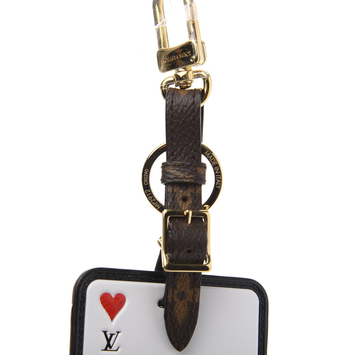 Louis Vuitton Monogram Game On Luggage Tag 4 of 5