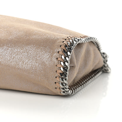 Stella McCartney Shaggy Deer Mini Falabella Fold Over Tote Beige 10 of 10