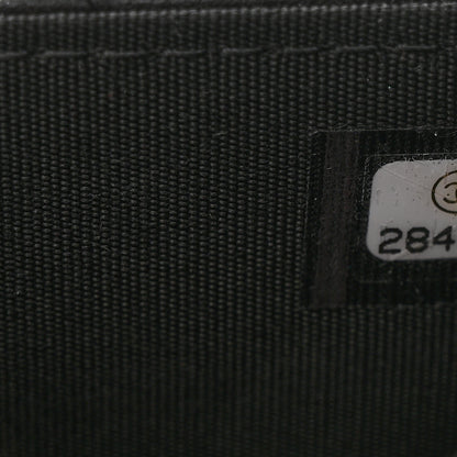 Chanel Lambskin Quilted Infinity Wallet On Chain WOC Black 8 of 12