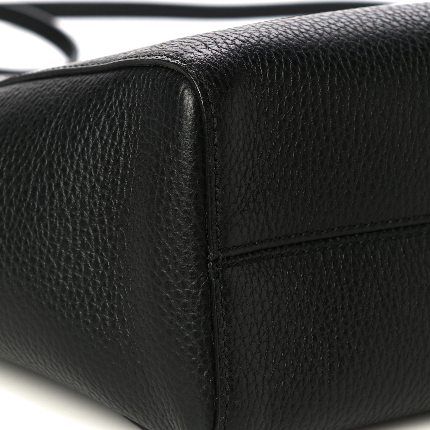 Gucci Dollar Calfskin Mini Swing Top Handle Bag Black 5 of 10