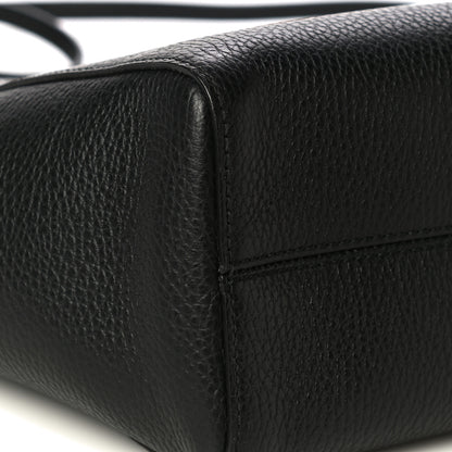 Gucci Dollar Calfskin Mini Swing Top Handle Bag Black 5 of 10
