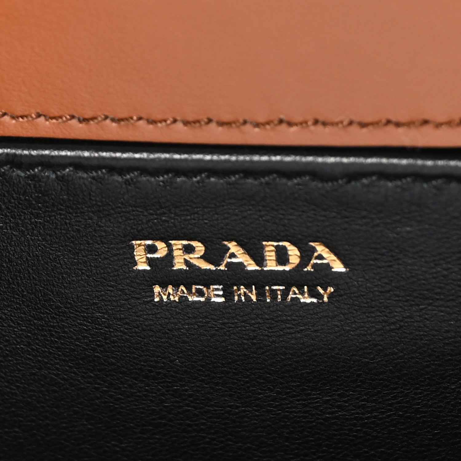 Prada City Calf Flap Shoulder Bag Cognac 6 of 9
