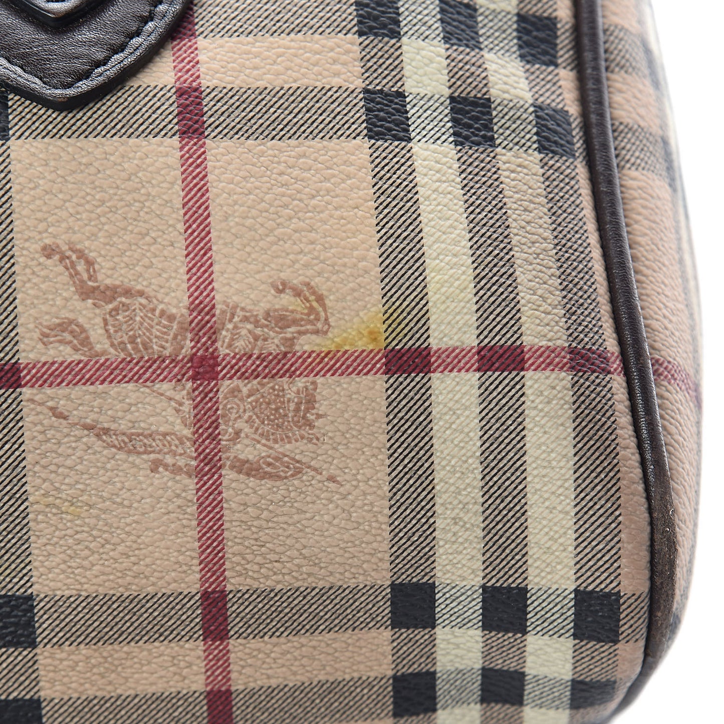 Haymarket Check Small Chester Bowling Bag Chocolate
