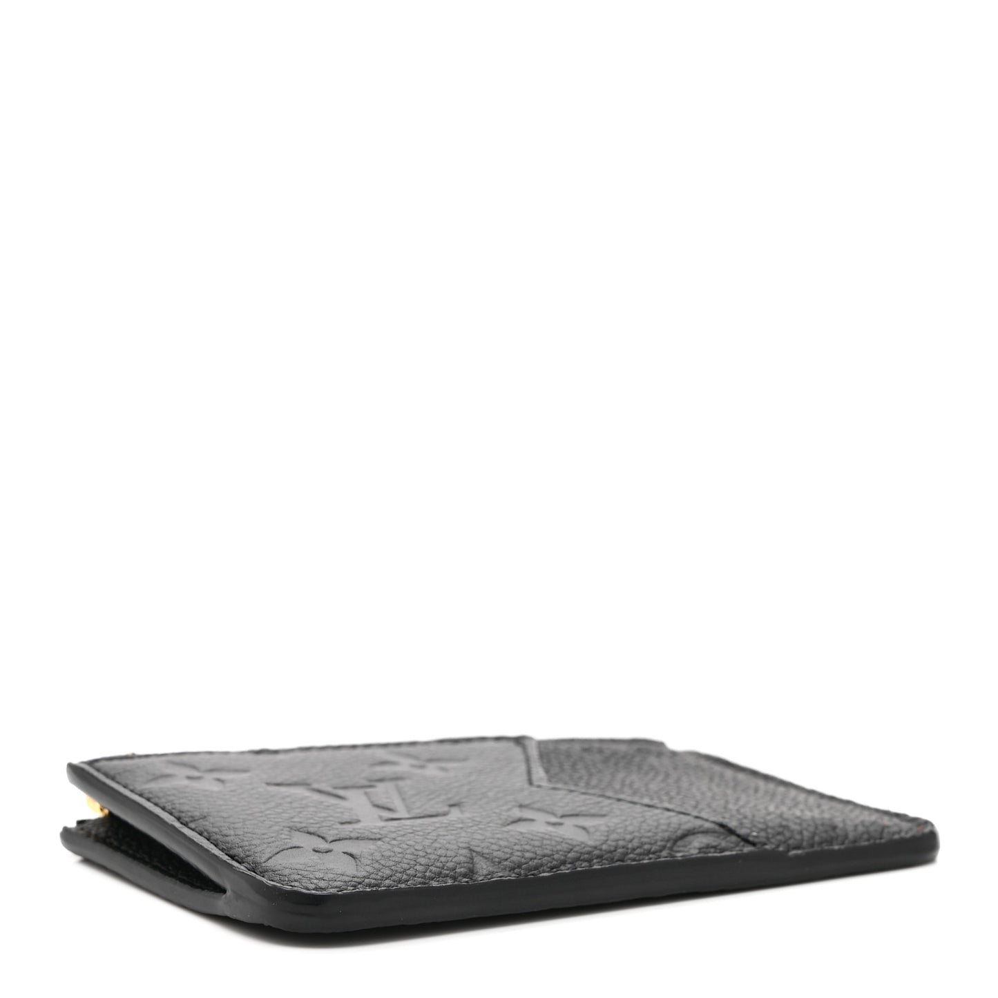 Empreinte Monogram Zipped Romy Card Holder Black
