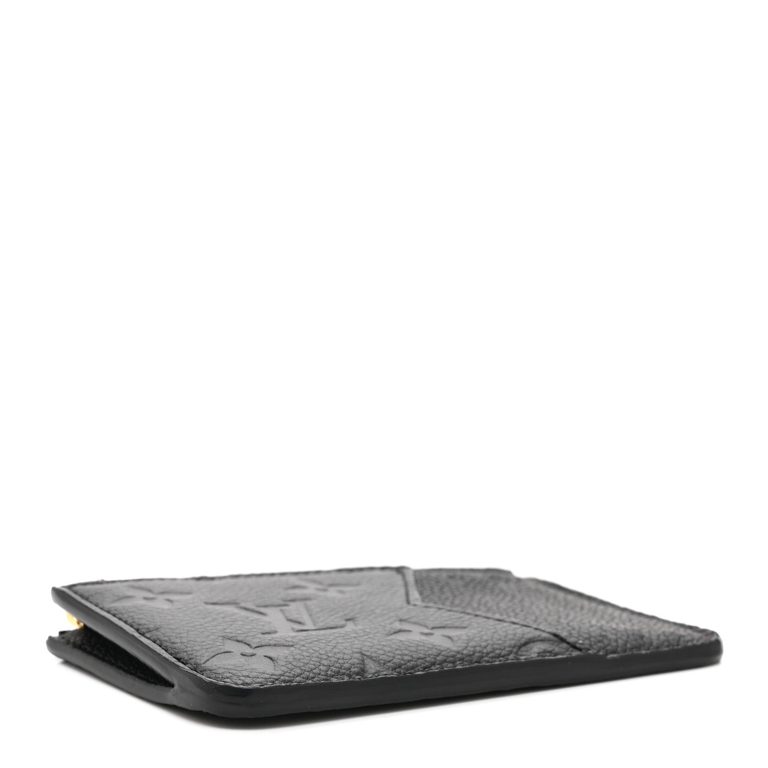 Louis Vuitton Empreinte Monogram Zipped Romy Card Holder Black 4 of 9