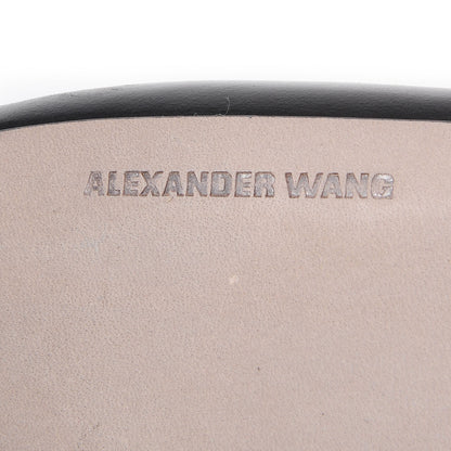 Alexander Wang Leather Lovisa Halter Pumps 39.5 Black 6 of 8