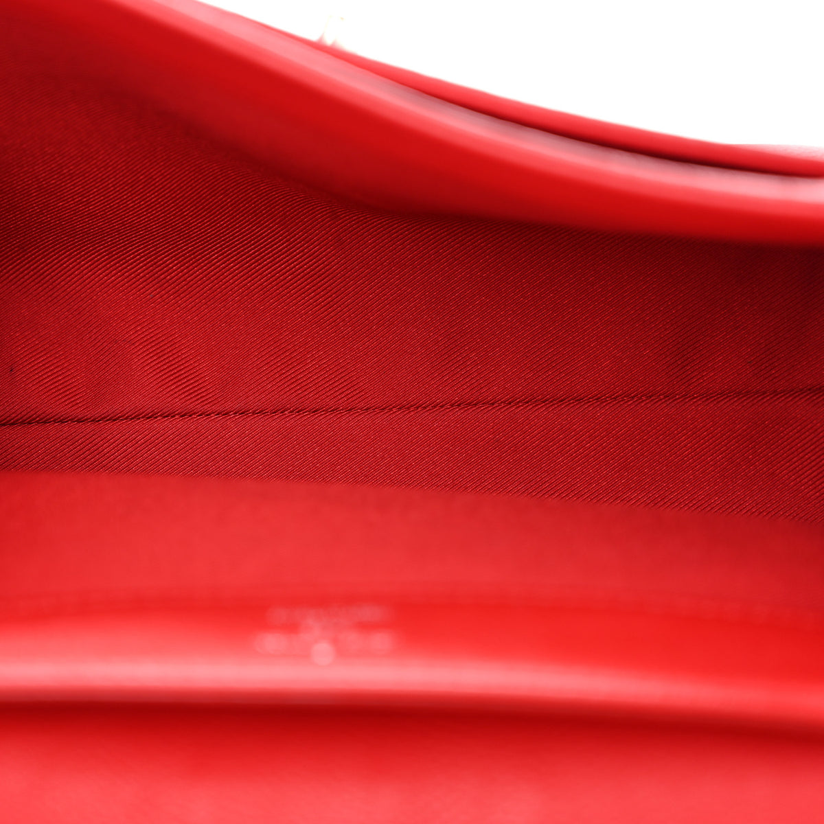 Calfskin Lockme II Chain Bag BB Rubis