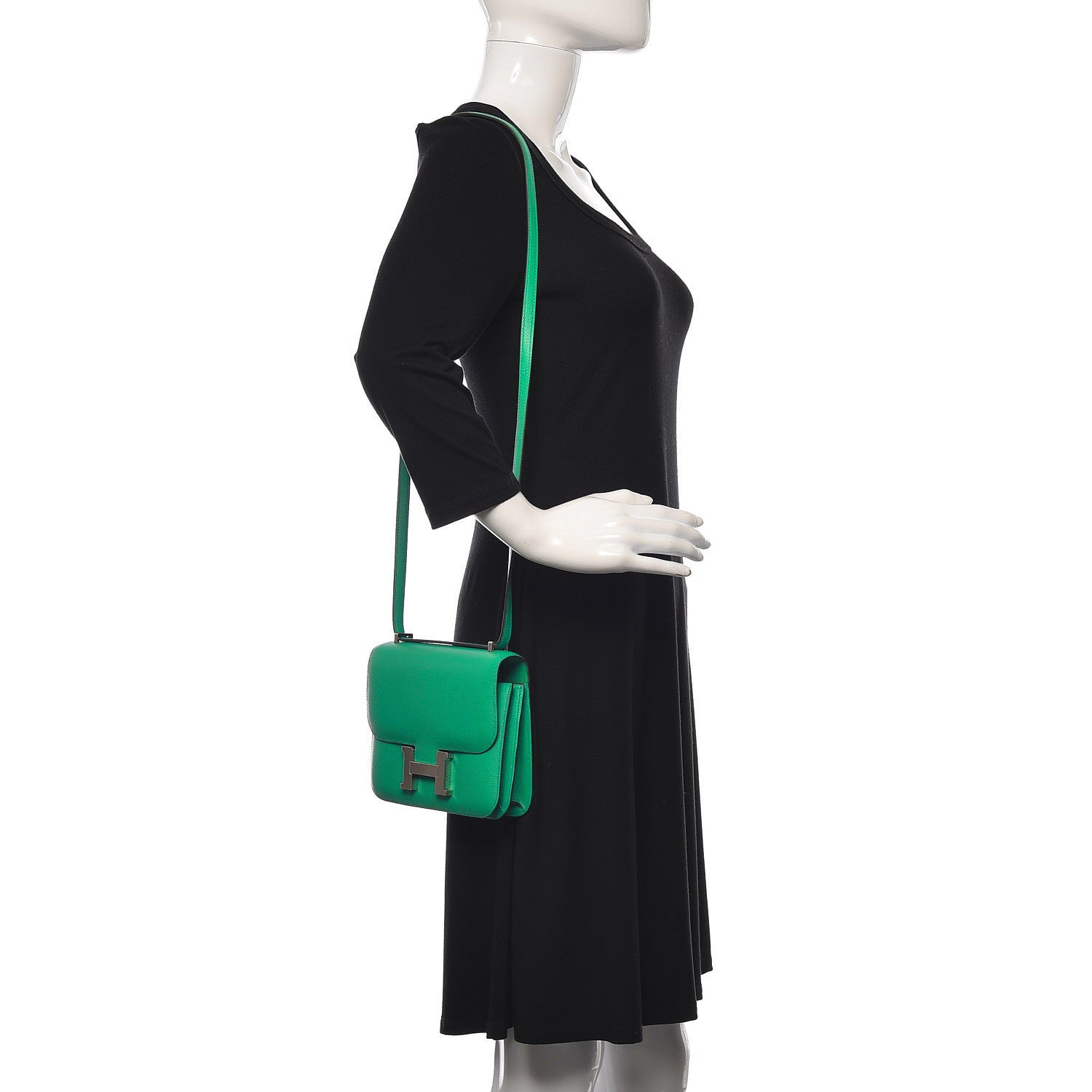 Hermes Swift Constance 18 Menthe 1 of 10