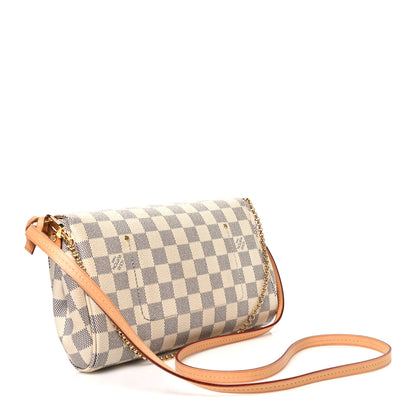 Louis Vuitton Damier Azur Favorite MM 3 of 12