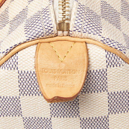 Louis Vuitton Damier Azur Speedy 25 7 of 9
