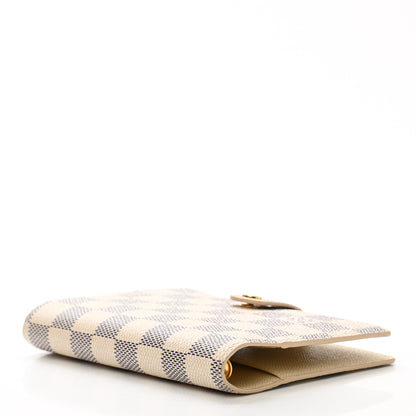 Louis Vuitton Damier Azur Small Ring Agenda Cover 4 of 8