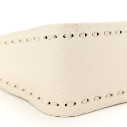 Fendi Cuoio Roma Sellerissima Nappa Sintetica Tape Stitch Mini Fendessence Shoulder Bag White 9 of 12