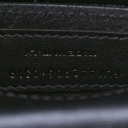 Saint Laurent Calfskin Medium Monogram Sunset Black 7 of 7