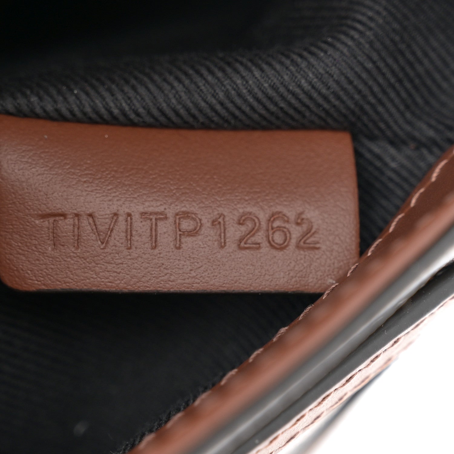 Burberry Calfskin Giant Check E-Canvas Note Crossbody Bag Dark Birch Brown 7 of 13