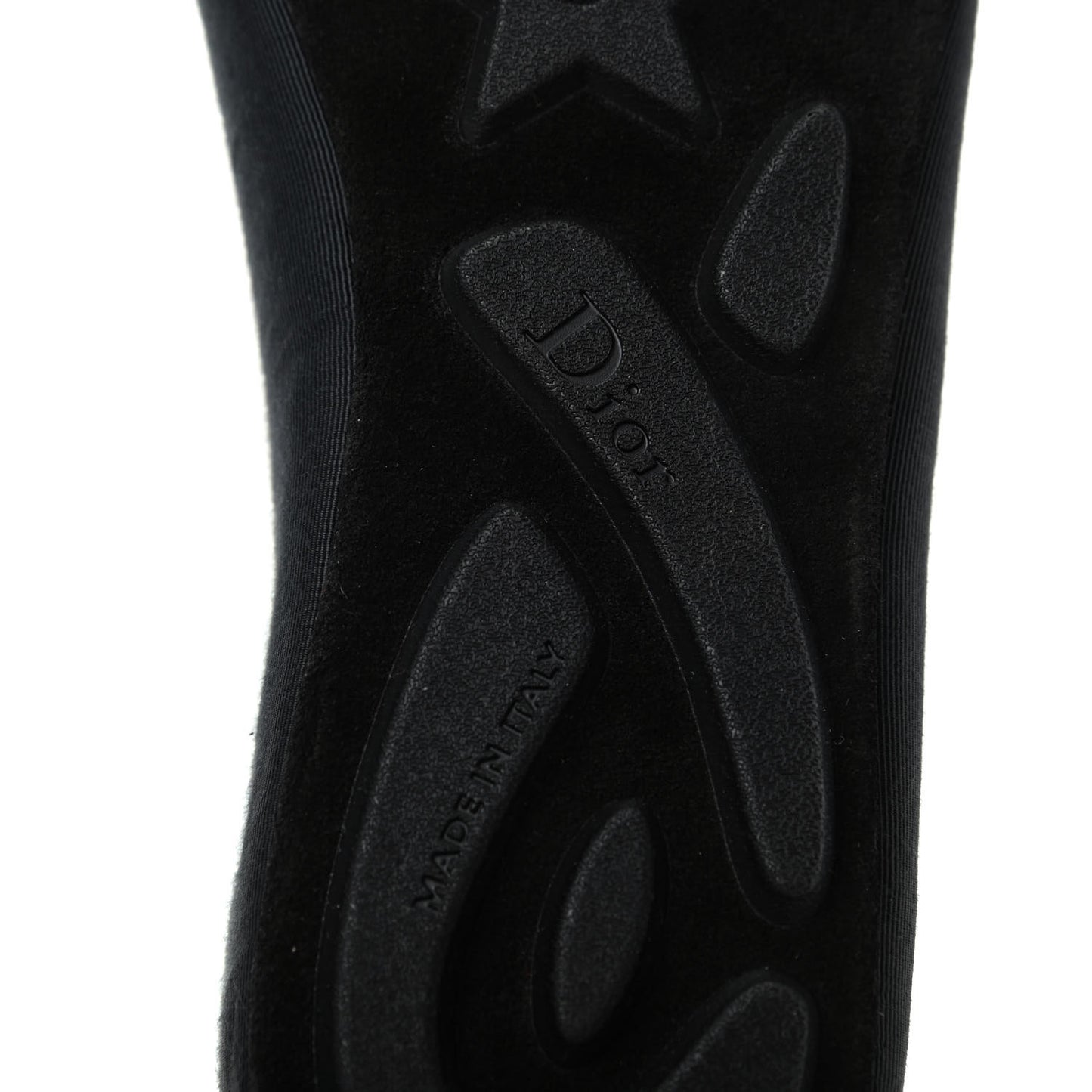 Grosgrain Ribbon Etoile Ballet Flats 37 Black