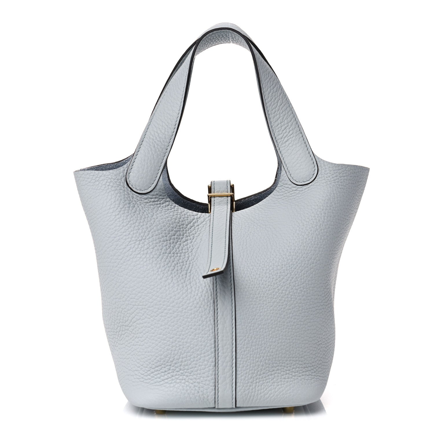 Hermes Taurillon Clemence Picotin Lock 18 PM Bleu Pale 1 of 10