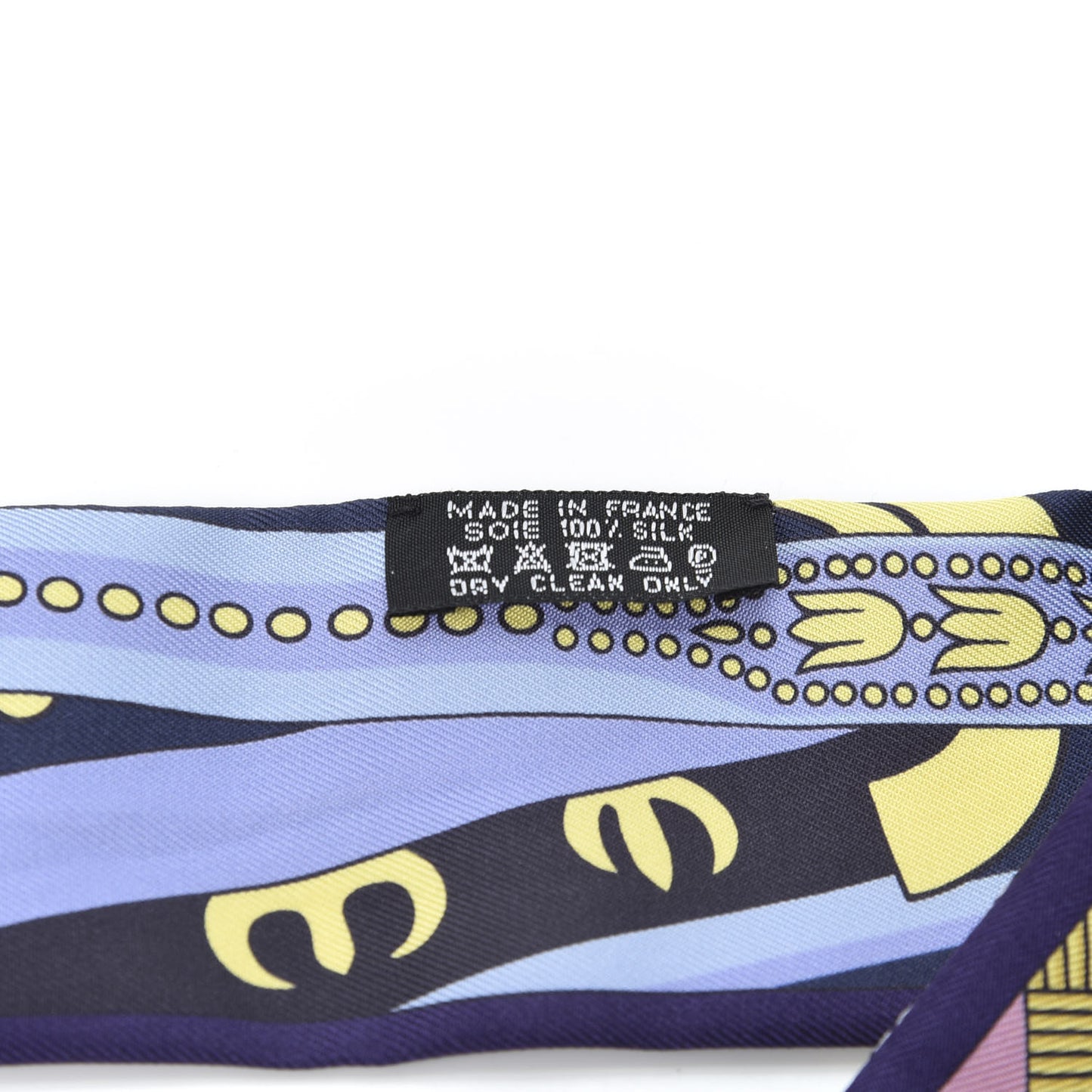 Silk Balade en Berline Twilly Vieux Rose Marine Jaune