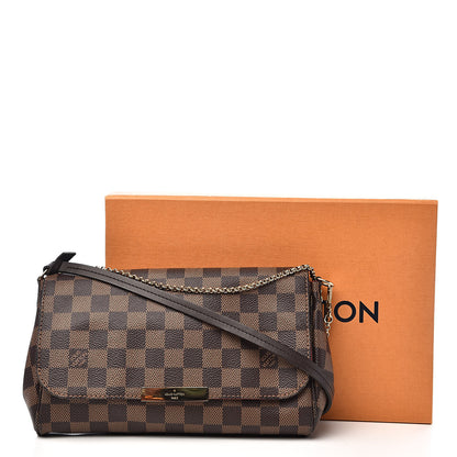 Louis Vuitton Damier Ebene Favorite MM 16 of 16