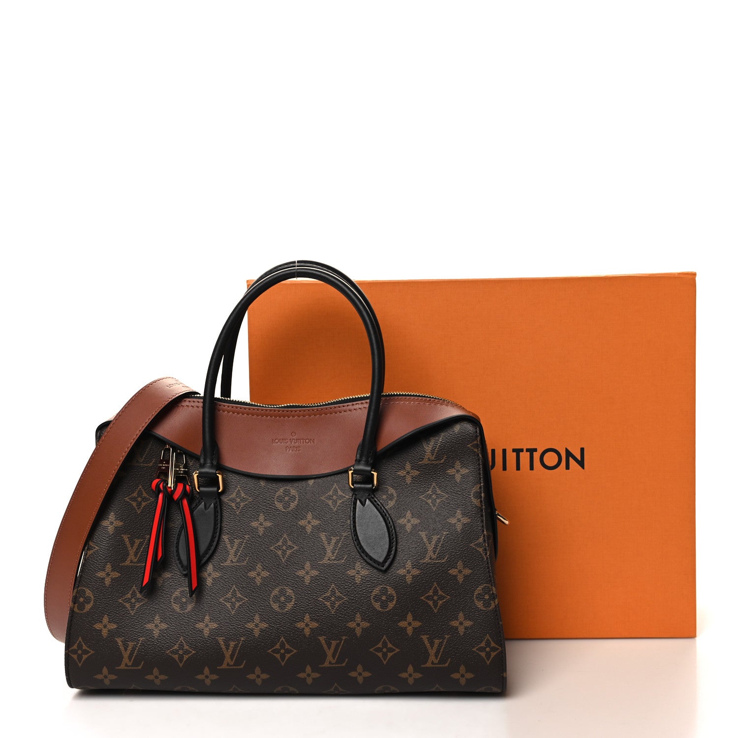 Louis Vuitton Monogram Tuileries Caramel Rouge 11 of 11