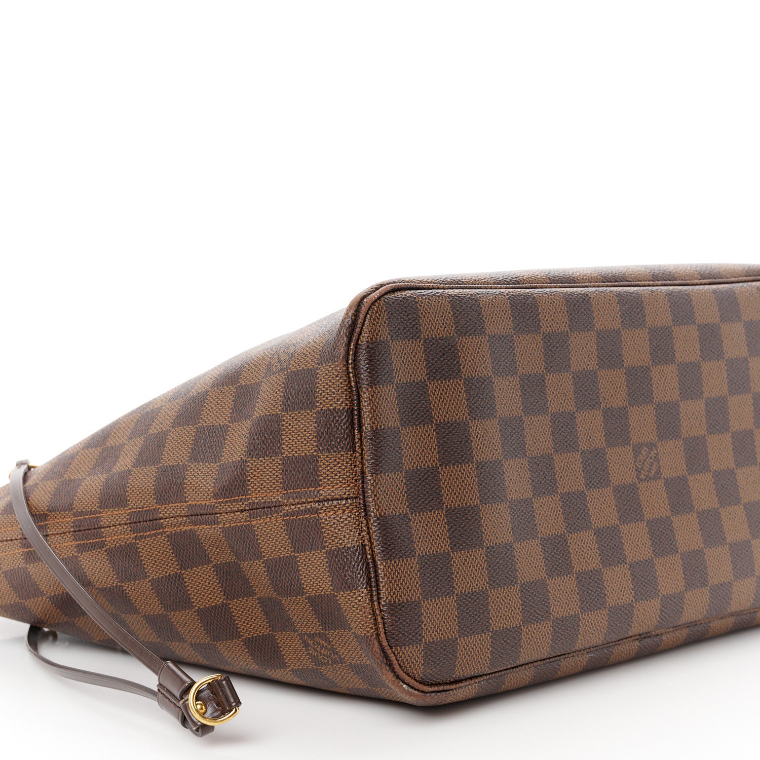 Louis Vuitton Damier Ebene Neo Neverfull MM Rose Ballerine 10 of 12