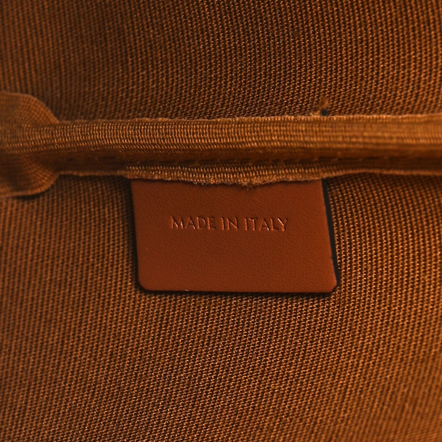 Celine Triomphe Canvas Calfskin Small Cabas Bag Tan 7 of 10