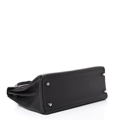Hermes Togo Kelly Retourne 32 Black 3 of 9
