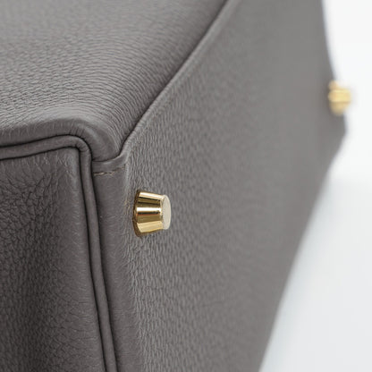 Hermes Togo Kelly Retourne 32 Etain 29 of 30