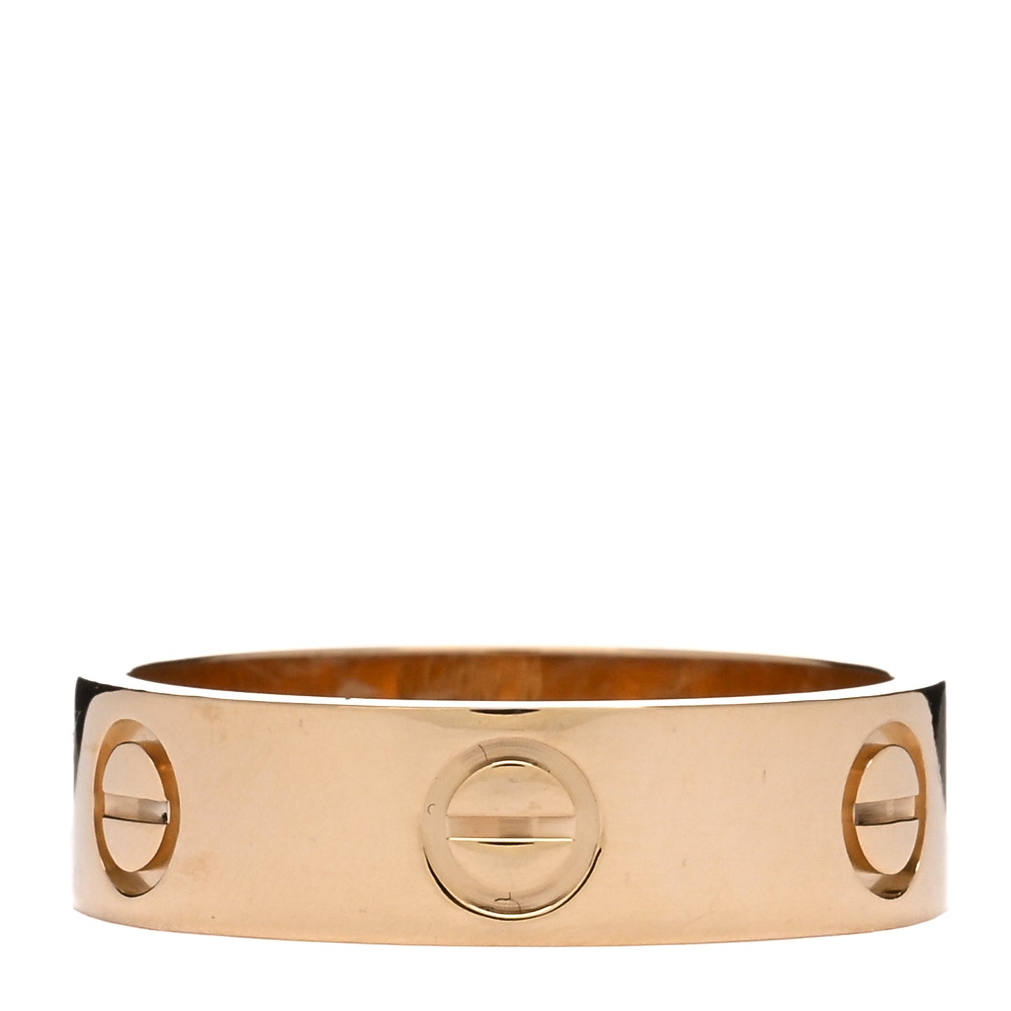 18K Yellow Gold 5.5mm LOVE Ring 55 7.25