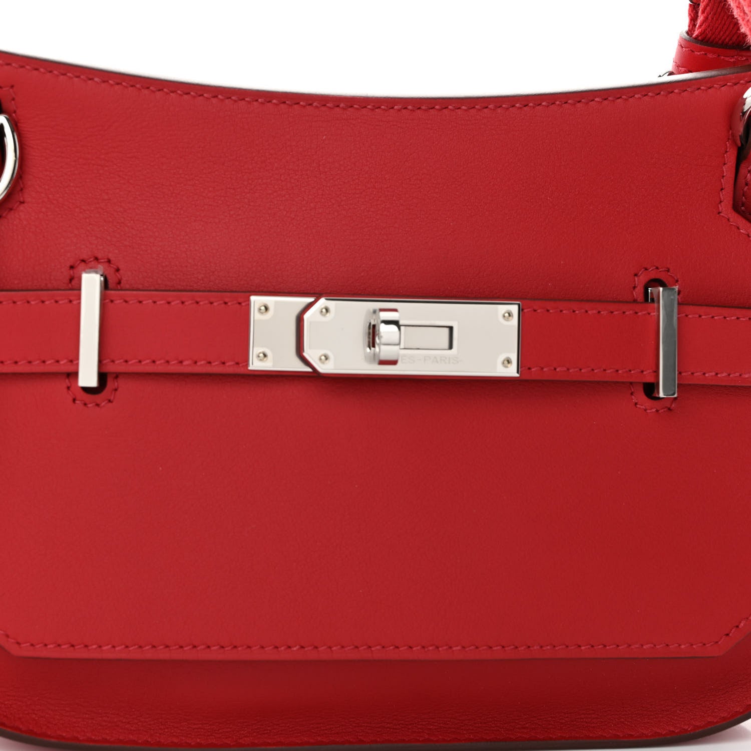 Hermes Swift Mini Jypsiere Rouge Piment 9 of 11