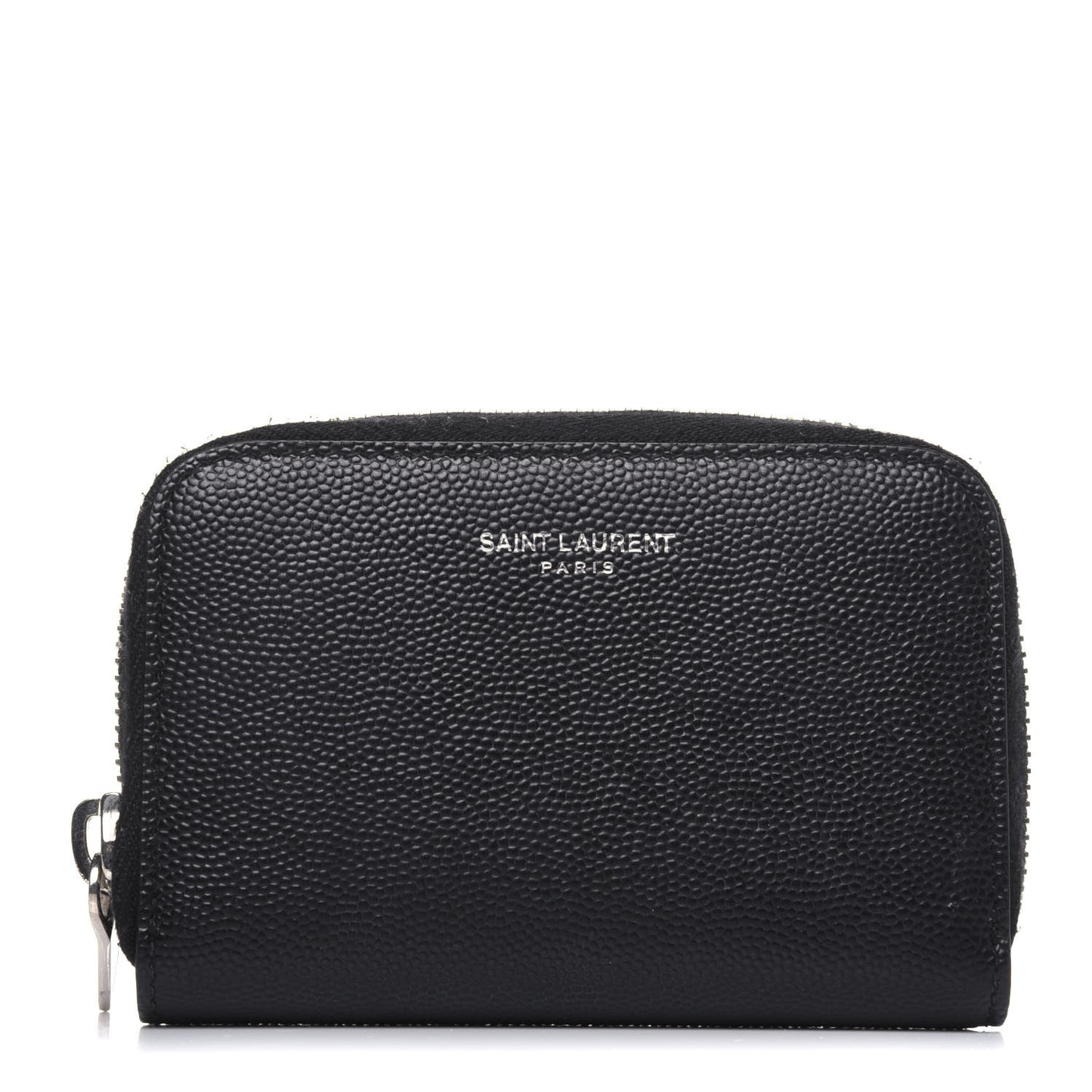 Grain De Poudre Zip Around Card Holder Black