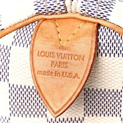 Louis Vuitton Damier Azur Speedy 30 7 of 11