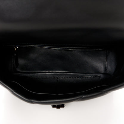 Valentino Garavani Nappa Monochrome Large Roman Stud Shoulder Bag Black 5 of 10