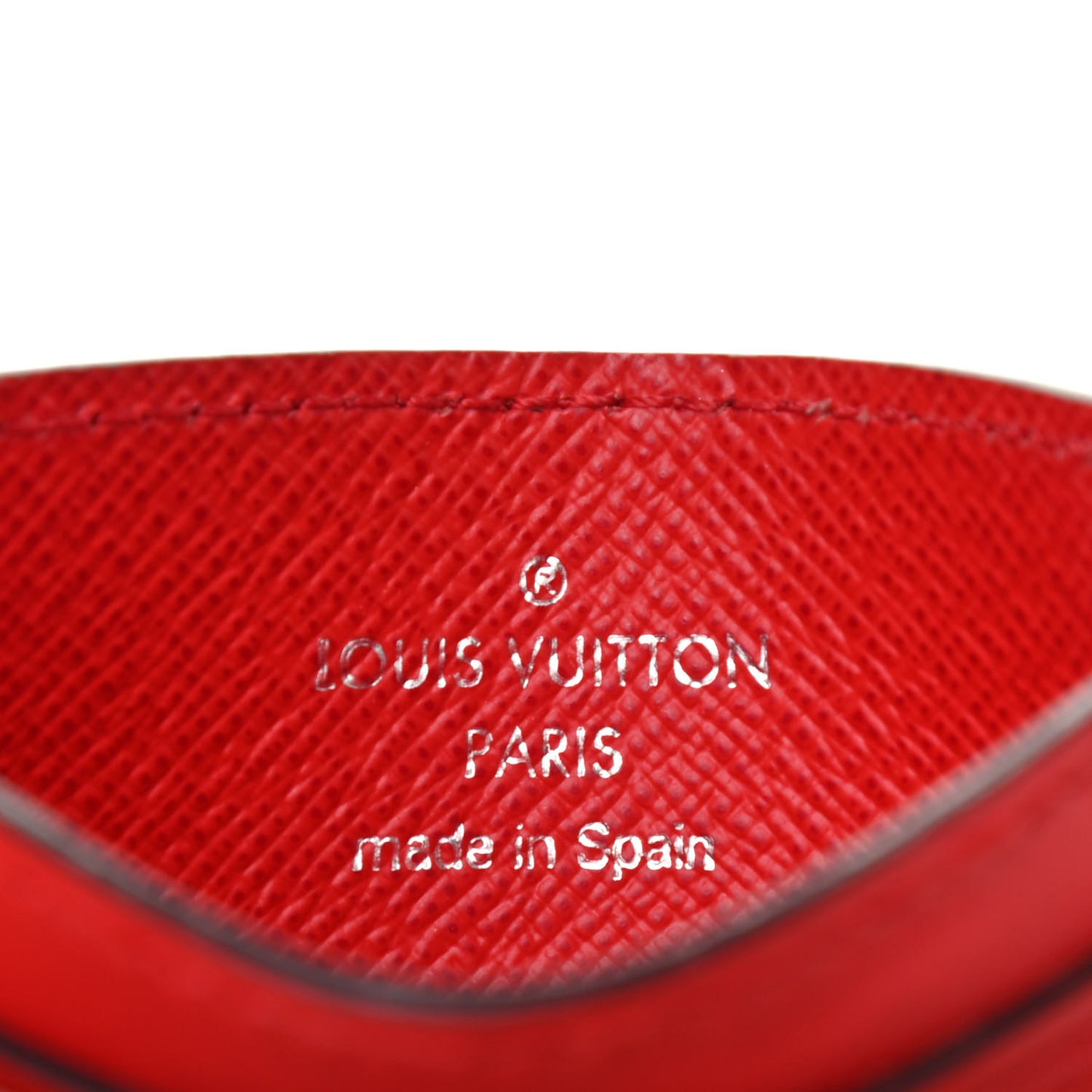 X SUPREME Epi Card Holder Red