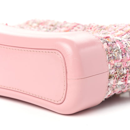 Chanel Tweed Calfskin Small Gabrielle Hobo Light Pink 9 of 10
