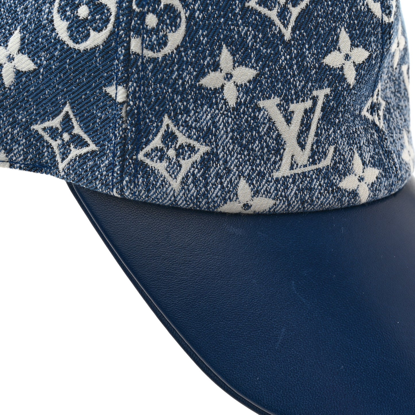 Monogram Jacquard Cap M Blue