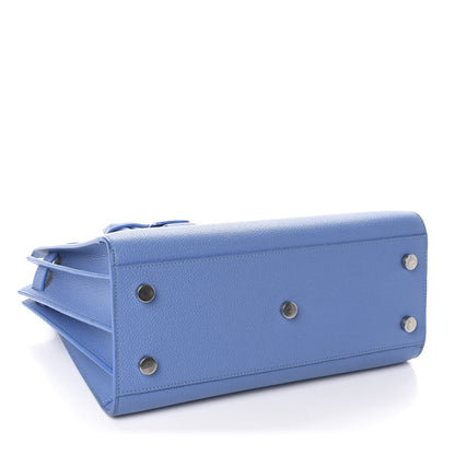 Saint Laurent Grained Calfskin Baby Sac De Jour Blue Clair 5 of 12