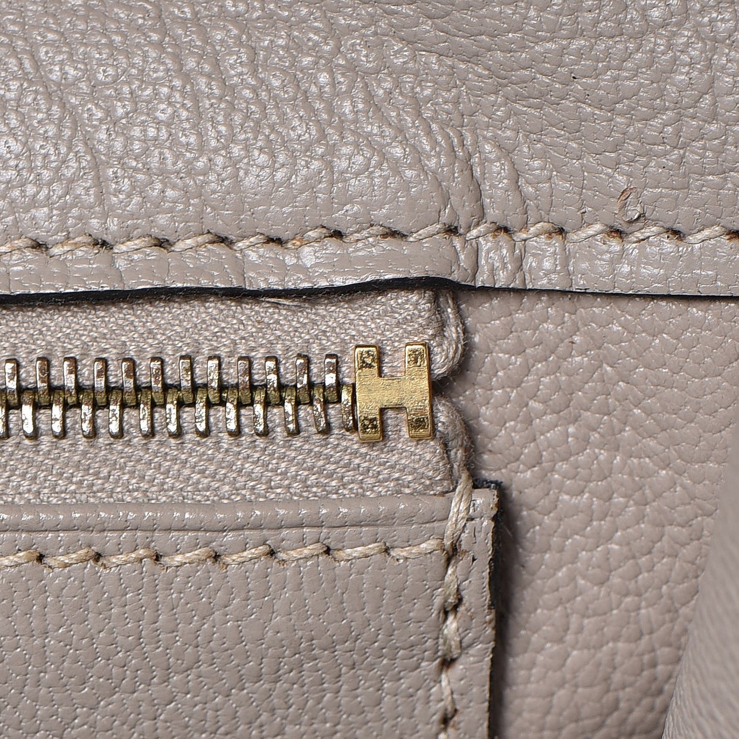 Togo Birkin 40 Gris Tourterelle