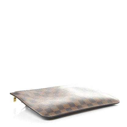 Louis Vuitton Damier Ebene Neverfull MM GM Pochette 4 of 10