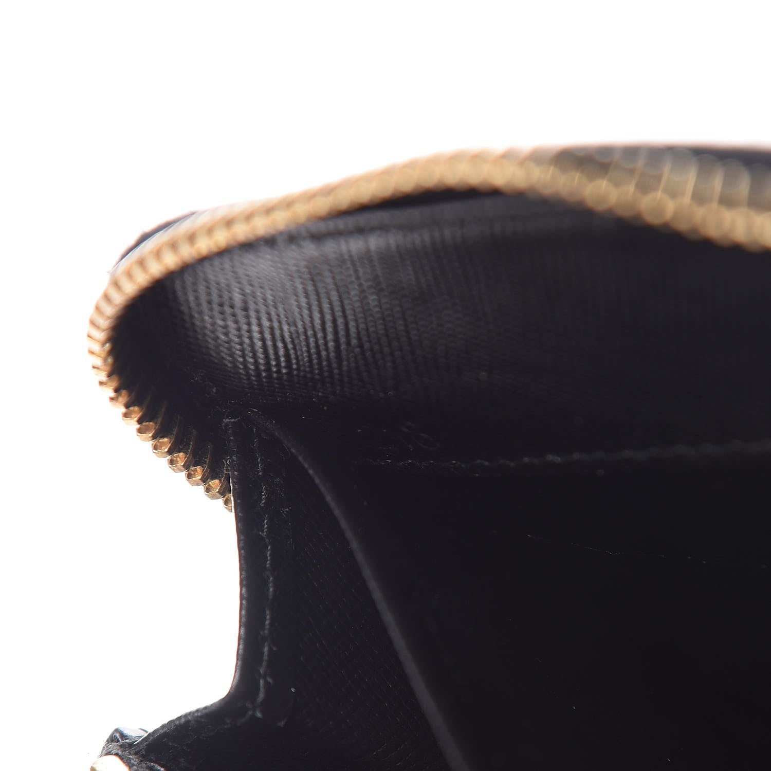 Prada Saffiano Triangle Zip Around Wallet Black 7 of 7