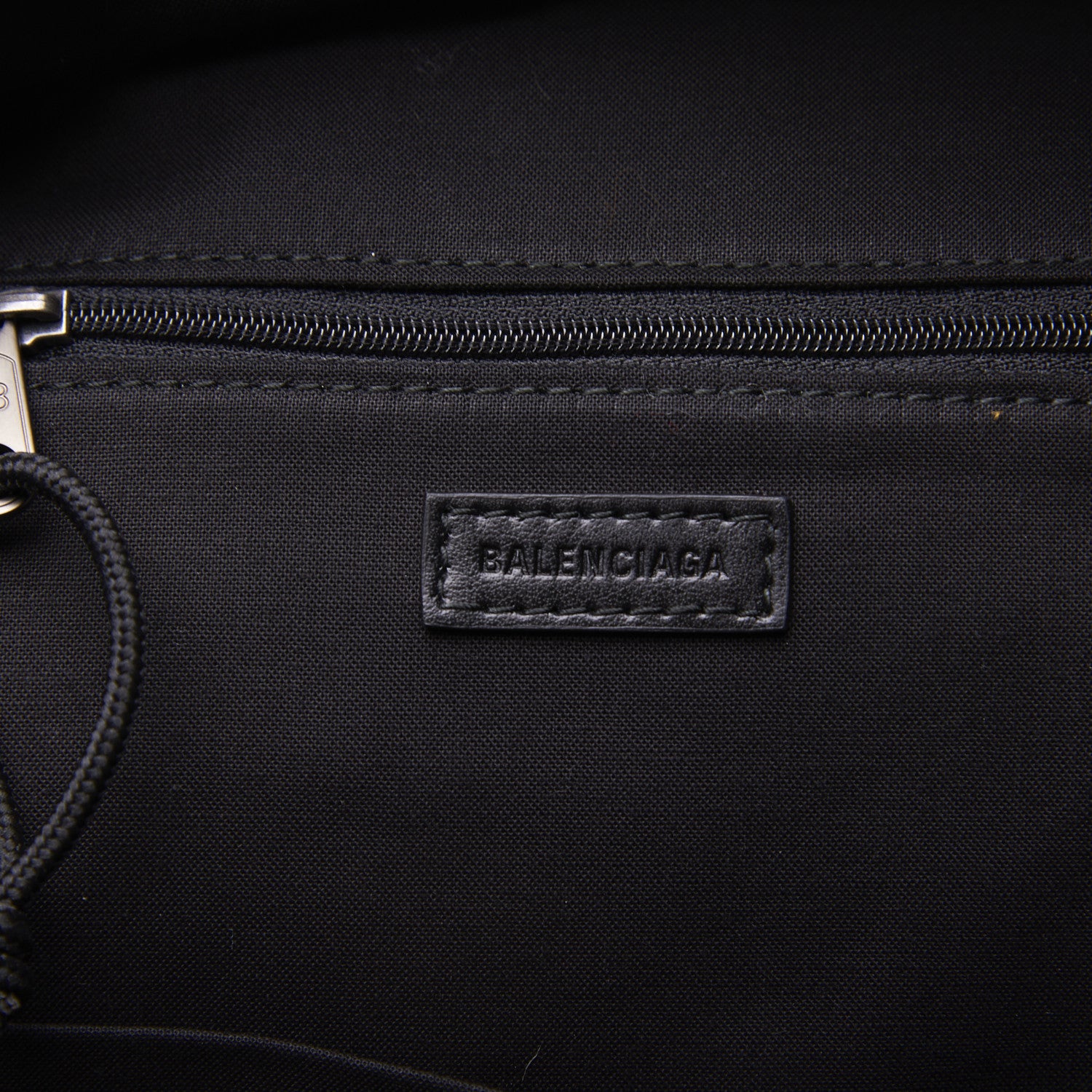 Balenciaga Nylon Embroidered You Are The World Explorer Backpack S Black 7 of 12