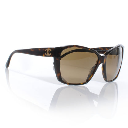 Chanel Acetate CC Sunglasses 5203 Tortoiseshell 3 of 5