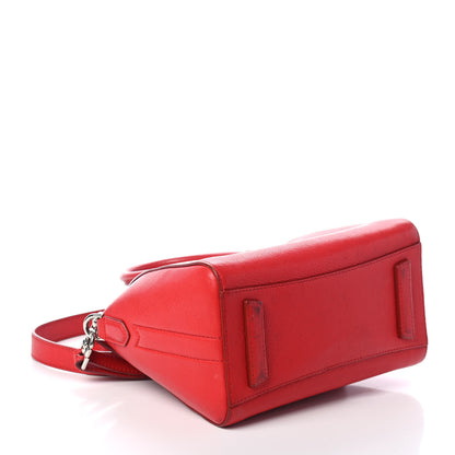 Givenchy Sugar Goatskin Mini Antigona Red 3 of 4