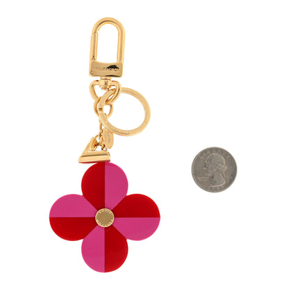 Louis Vuitton Flower and V Bag Charm PM Pink Pink 2 of 3