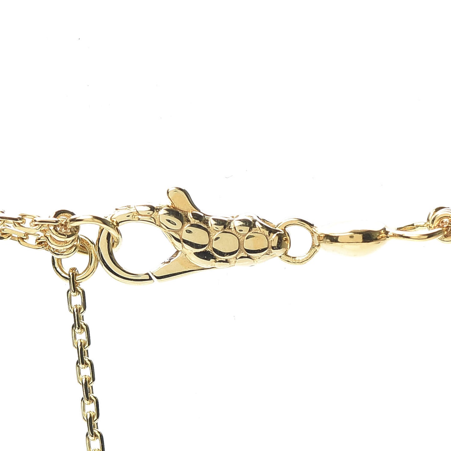 18K Yellow Gold Diamond Dot Hammered Multi-Row Necklace