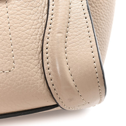 Celine Drummed Calfskin Nano Luggage Dune 11 of 11