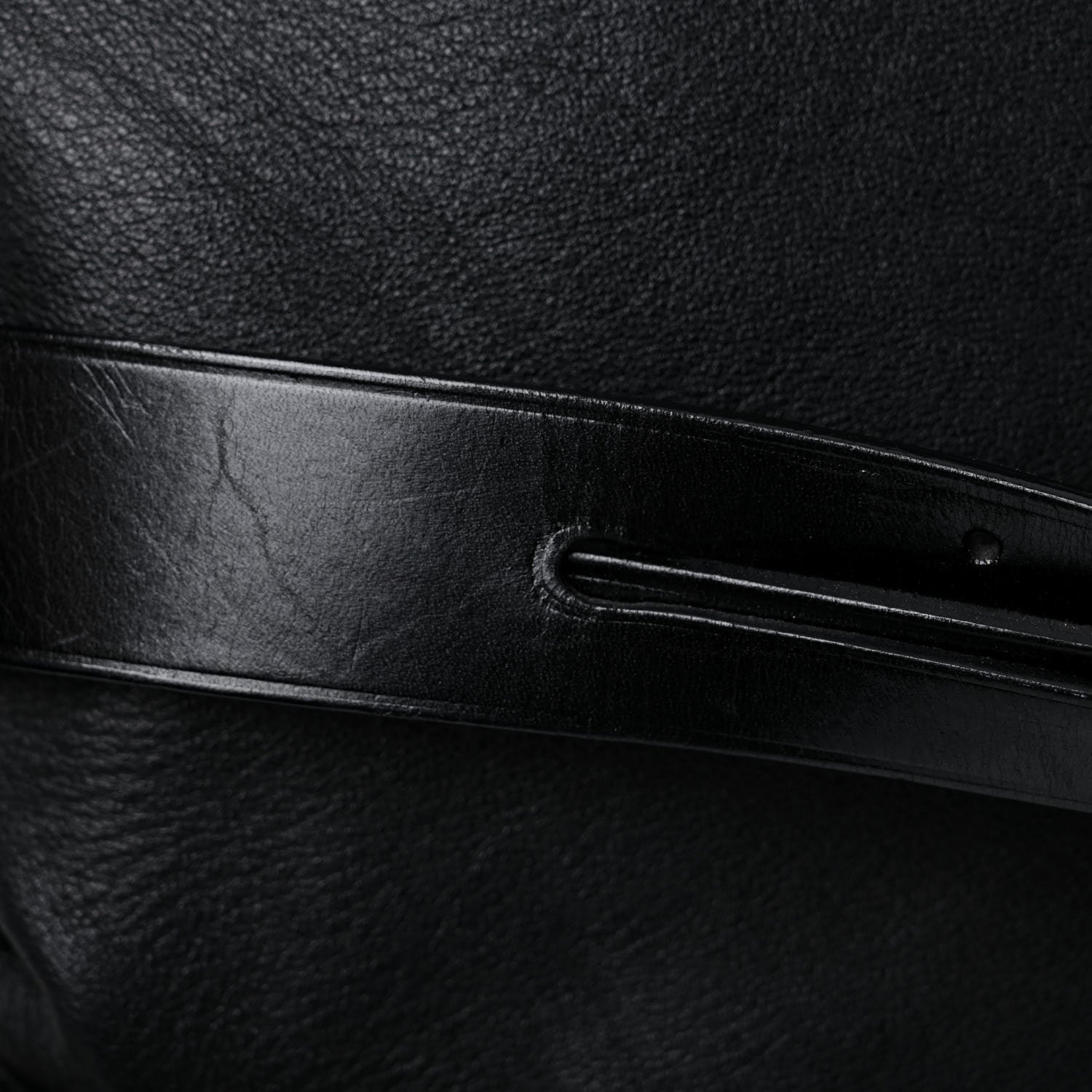 Burberry Soft Lambskin Bridle Calfskin Medium Gosford Hobo Black 21 of 26