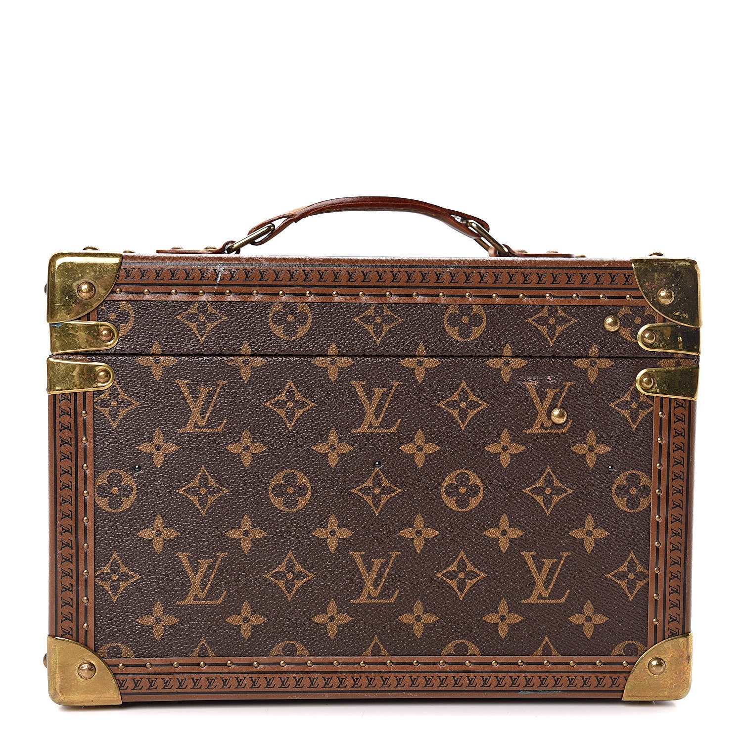 Louis Vuitton Monogram Boite Flacons Beauty Train Trunk Case 3 of 21