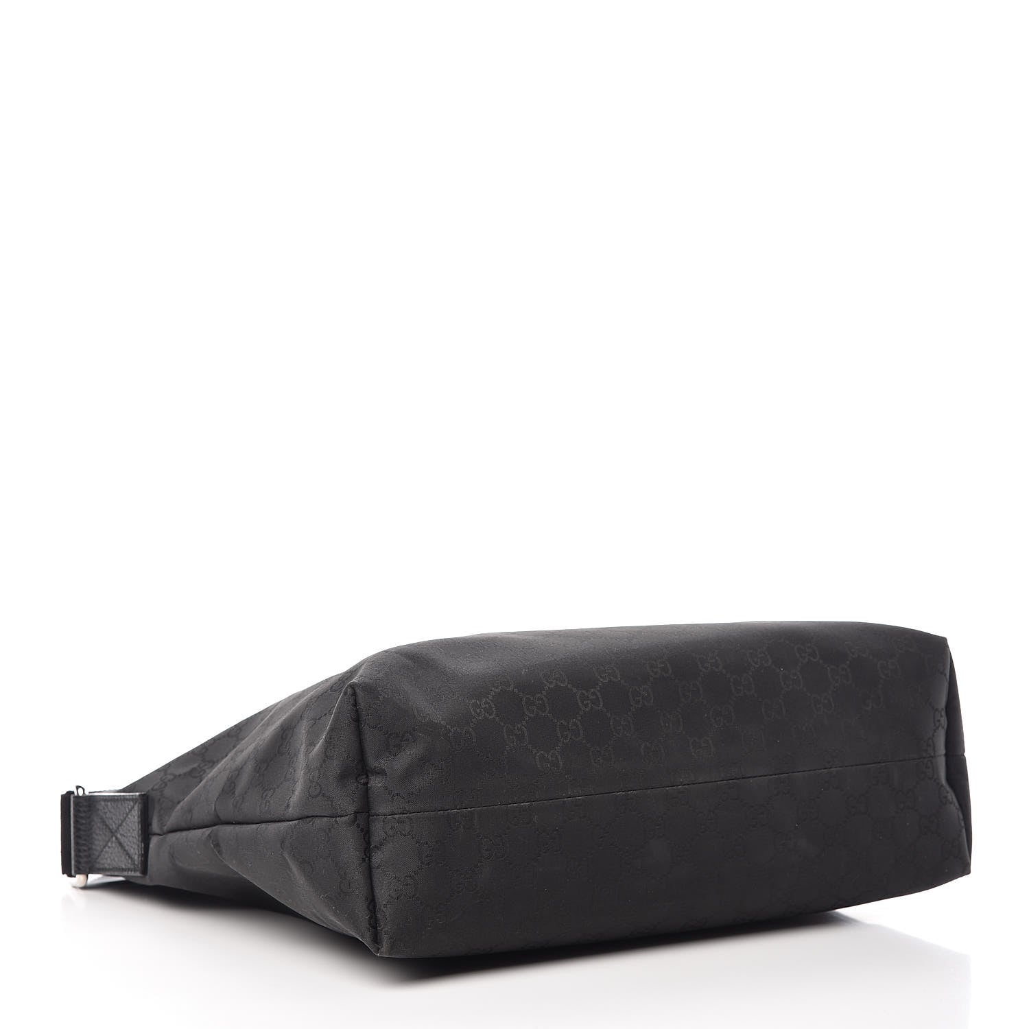 Gucci Nylon Monogram Large Messenger Black 4 of 10