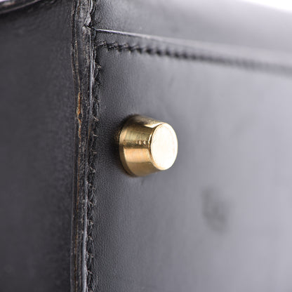 Hermes Box Kelly Sellier 35 Black 7 of 53