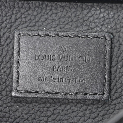 Louis Vuitton Grained Calfskin Aerogram Takeoff Sling Black 6 of 9